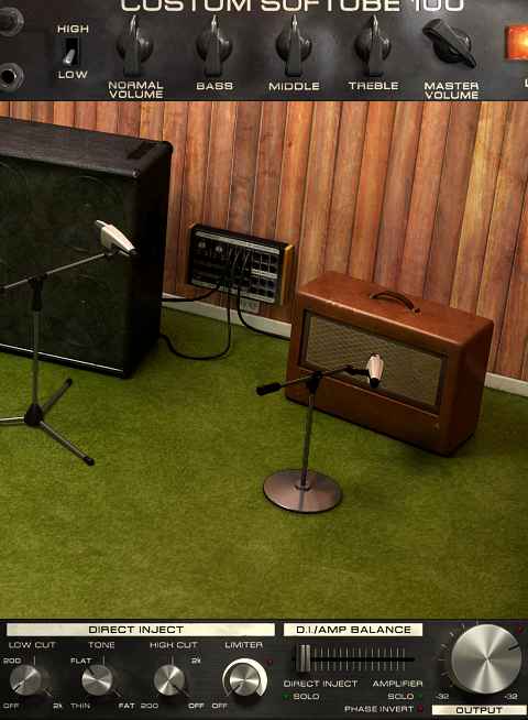 Softube Bass Amp Room - Baffle 1x12